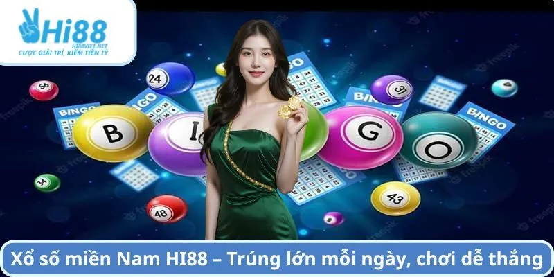 Xổ số miền Nam HI88 – Trúng lớn mỗi ngày, chơi dễ thắng